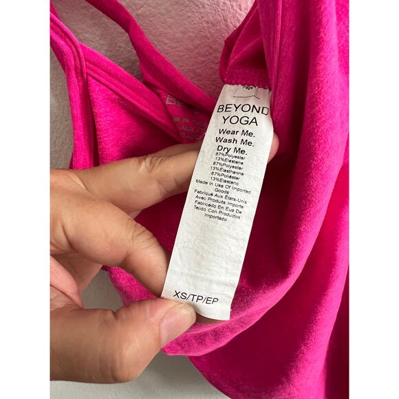 Beyond Yoga Spacedye Keep Your Cool Maternity Slim Racerback Tank XS - Picture 5 of 6